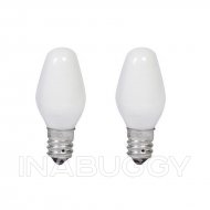Night Light Bulb White 7Watt 2EA