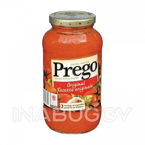 Prego Original Pasta Sauce 645 mL - Campbell Company of Canada