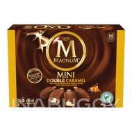 Magnum Ice Cream Bars Mini Double Caramel (4PK) 220ML