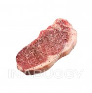 Certified Angus Beef Striploin Steak Montreal Spice ~ 1LB	