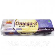 GoldEgg Eggs Omega 3 White Large (12PK) 1EA