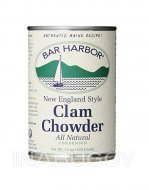 Bar Harbour Clam Chowder New England Style Condensed 398ML