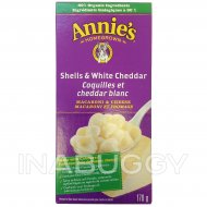 Annie's Macaroni & Cheese Shells & White Cheddar 170G