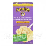Annie's Macaroni & Cheese Rice Pasta & White Cheddar Gluten Free 170G