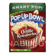 Orville Redenbacher's Pop Up Bowl Smart Pop Fat Free 250G