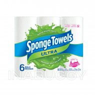 Sponge Towels Ultra Choose A Size Paper Towel (6PK) 1EA