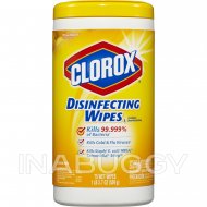 Clorox Disinfecting Wipes Lemon Fresh (75PK) 1EA