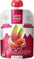 Love Child Organics Power Yo'rridge Organic Purees Apples, Strawberries & Rhubarb 128ML
