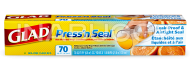 Glad Press N Seal Food Wrap Leak Proof & Airtight Seal 70Sqft 1EA