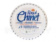 Royal Chinet Dinner Plates (15PK) 1EA