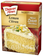 Duncan Hines Signature Cake Mix Lemon 515G