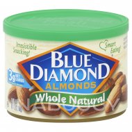 Blue Diamond Almonds Whole Natural 170G