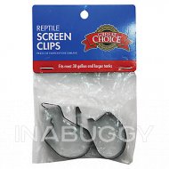 Grreat Choice® 30 Gallon & Larger Screen Clips, One Size