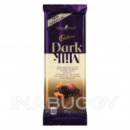 Cadbury Dark Milk Crunchy Salted Caramel Chocolate Bar 85g