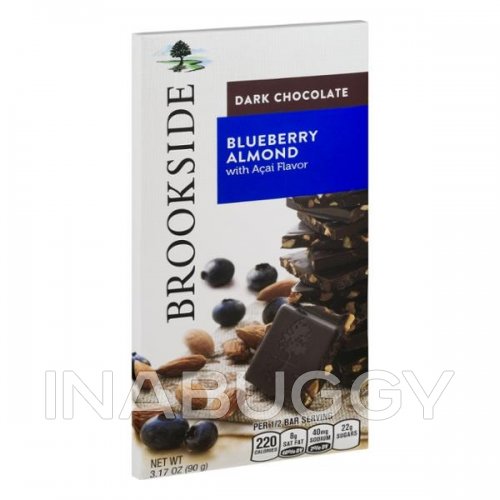 Hershey's Brookside Chocolate Bar Dark Blueberry Almond Acai 90g