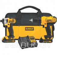 Dewalt drill and clearance impact driver kit