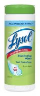 Lysol Disinfecting Wipes Green Apple (35EA)
