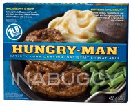 Hungry Man Salisbury Steak 455G