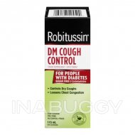 Robitussin Diabetes DM Cough Control 115ML