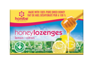 Honibe Honey Lozenges Lemon Citron with Menthol & Eucalyptus (10PK)