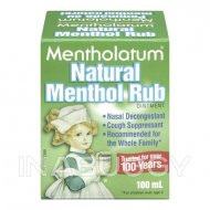 Mentholatum Natural Menthol Rub Ointment 100ML