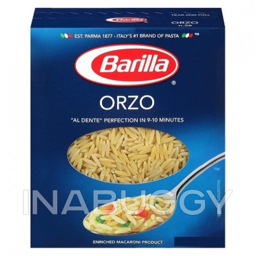 Pâtes Barilla Orzo Barilla Orzo 340g