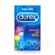 Durex Condoms Pleasure Mix Sensation and Stimulation (12PK)