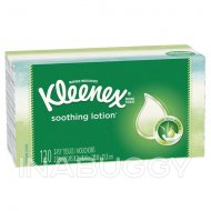 Kleenex Soothing Lotion Facial Tissue 2-Ply 120CT (1BOX)