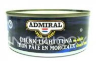 Admiral Chunk Light Tuna in Water 170G