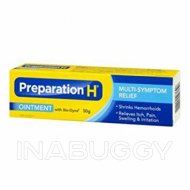 Preparation H Ointment with Bio-Dyne Multi-Symptom Relief 50G