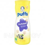 Gerber Graduates Puffs Baby Cereal Snack Starter Blueberry 42G
