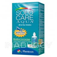Solo Care Aqua all-in-One Solution Sterile Travel Pack (2PC) 90mL