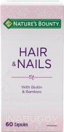 Nature's Bounty Hair & Nails with Biotin & Bamboo (60CAPS)