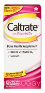 Caltrate with Vitamin D3 Bone Health Supplement 800 IU Vitamin D3 (60TABS)