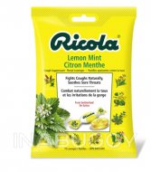 Ricola Cough Suppressant Lozenges Lemon Mint (19PK)