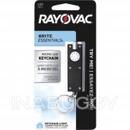 Rayovac Brite Essentials Keychain Micro LED 1EA