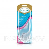 Amope GelActiv Flat Shoes Insoles for Women's Size 5 to 10 1PAIR