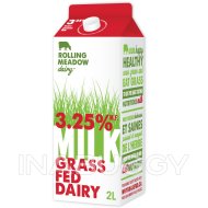 Rolling Meadow Grass-Fed 3.25% Milk 2L
