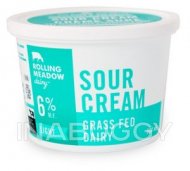 Rolling Meadow Sour Cream Grass Fed 6% 500G