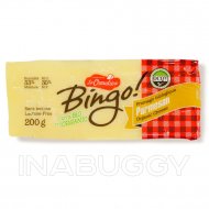 Bingo! Organic Parmesan Cheese 200G