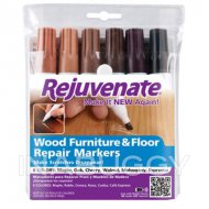 Rejuvenate Wood Furniture & Floor Repair Markers, 6-pk