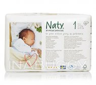 Naty By Nature Babycare Diapers Size One 2-5KG (26PK) 