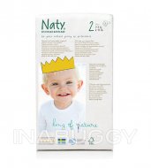 Naty By Nature Babycare Diapers Size Two 3-6KG (34PK) 