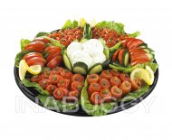 Smoked Salmon Platter Large With Cream Cheese, Sliced Tomatoes, Red Onion, Capers & Lemon Twists Includes 36 Bagels Serves 10-12 People ***24 HOUR NOTICE REQUIRED*** Smoked Salmon Platter Large With Cream Cheese, Sliced Tomatoes, Red Onion, Capers & Lemon Twists Includes 36 Bagels Serves 10-12 People ***24 HOUR NOTICE REQUIRED***