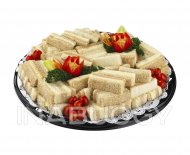 Party Sandwiches Platter Large Tuna, Egg and Salmon 100PCS ***24 HOUR NOTICE REQUIRED*** Party Sandwiches Platter Large Tuna, Egg and Salmon 100PCS ***24 HOUR NOTICE REQUIRED***