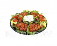 Smoked Salmon Platter Small With Cream Cheese, Sliced Tomatoes, Red Onion, Capers & Lemon Twists Includes 18 Bagels Serves 10-12 People ***24 HOUR NOTICE REQUIRED*** Smoked Salmon Platter Small With Cream Cheese, Sliced Tomatoes, Red Onion, Capers & Lemon Twists Includes 18 Bagels Serves 10-12 People ***24 HOUR NOTICE REQUIRED***