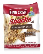 Finn Crisp Rye Snacks Seeds & Sea Salt 130G 