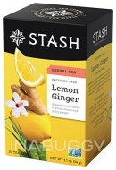 Stash Tea Lemon Ginger 20 BAGS 34G 