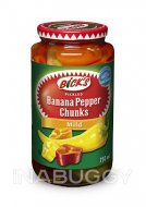 Bick's Pepper Banana Chunks Pickled Mild 750ML
