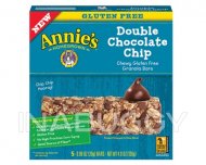 Annie's Homegrown Granola Bars Double Chocolate Chip Gluten Free (5PK) 20G 